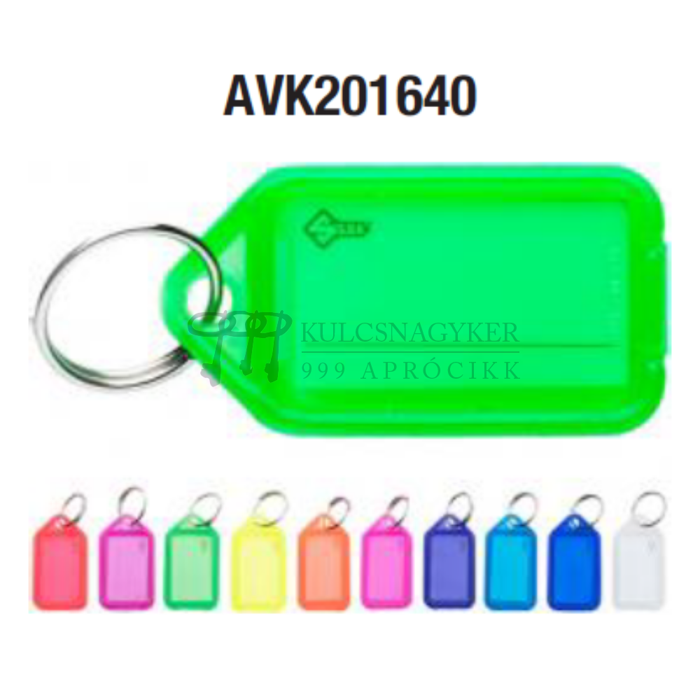 AVK201640 Silca kulcsjelölő