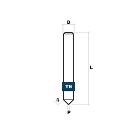Tapogató T6