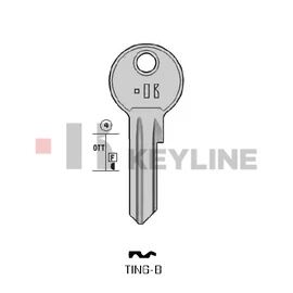 TITAN K1 nyerskulcs (TIN6-B Keyline)