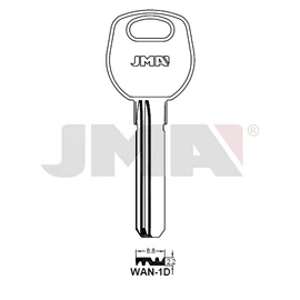 10935 kínai pontfuratos nyerskulcs (WAN-1D JMA)