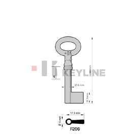 6206 (F206 Keyline)