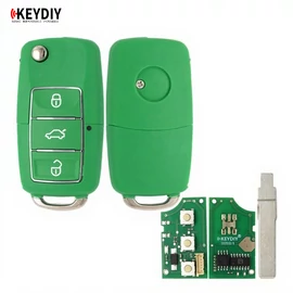 KEYDIY B01-3 távirányító, 3 gombos, ZÖLD