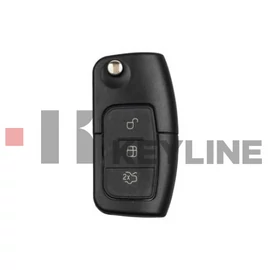 FORD "banán" bicskakulcs 433MHz KOMPLETT HU101-es bicskaalsóval FRD005 ID63 DST40 (KEYLINE)