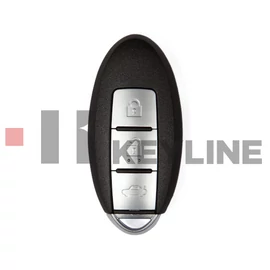 NISSAN X-Trail, Qashqai 3 gombos komplett kulcs KEYLESS 4A NSG002 (Keyline)