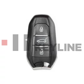 CITROEN, PEUGEOT 3 gombos komplett kulcs KEYLESS PCF7945A PSA003 (Keyline)