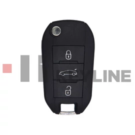 PEUGEOT 3 gombos komplett bicskakulcs 4A PSA007 (Keyline)