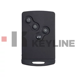 RENAULT 4 gombos Smart Card 433MHZ, ID4A RNG002 (KEYLINE)