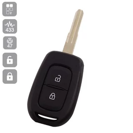 DACIA DUSTER 2 gombos ÚJ 433Mhz PCF7961M ID4A HU179