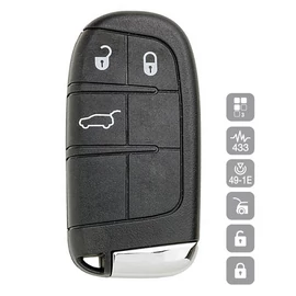 FIAT 3 gombos távirányító KEYLESS SIP22P36