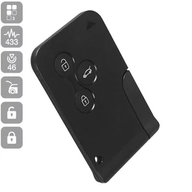 RENAULT MEGANE KÁRTYA 3 gombos 434MHz