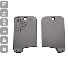 RENAULT LAGUNA KÁRTYA 3 gombos LOCK + A KOMPLETT