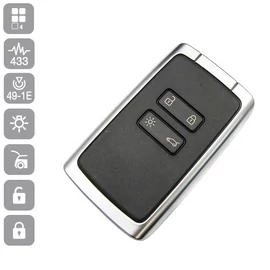 RENAULT MEGANE 4,TALISMAN, ESPACE 5 ÚJ 433MHZ PCF7953M