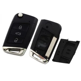VW BICSKAKULCS ÚJ 3 gombos MQB HU162T