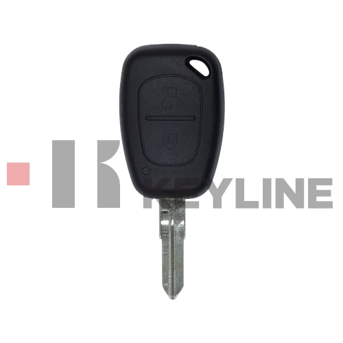 RENAULT/OPEL 2 gombos kulcs RNG013 (Keyline)