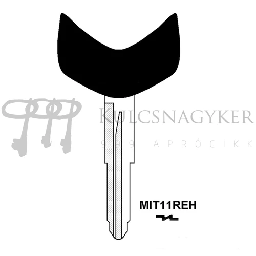 MIT11REH (Silca) chiptokos kulcs