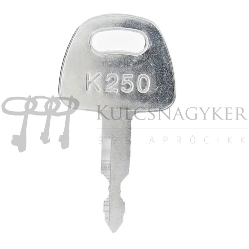 KOBELCO / CASE K250 - 043 munkagép kulcs