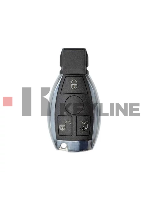 MERCEDES 3 gombos komplett bedgós kulcs MCR001 (Keyline)