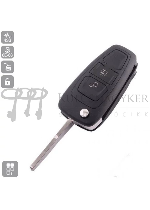 FORD RANGER 2 gombos 433MHZ ID63