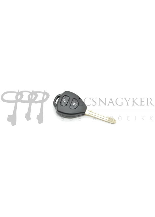 TOYOTA kulcsház 2 gombos (TOY43) ÚJ