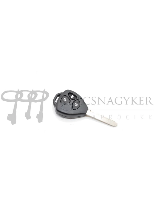 TOYOTA kulcsház 3 gombos (TOY47) ÚJ