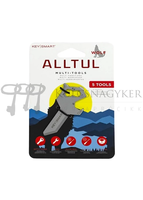 KeySmart Alltul Multiszerszám Wolf