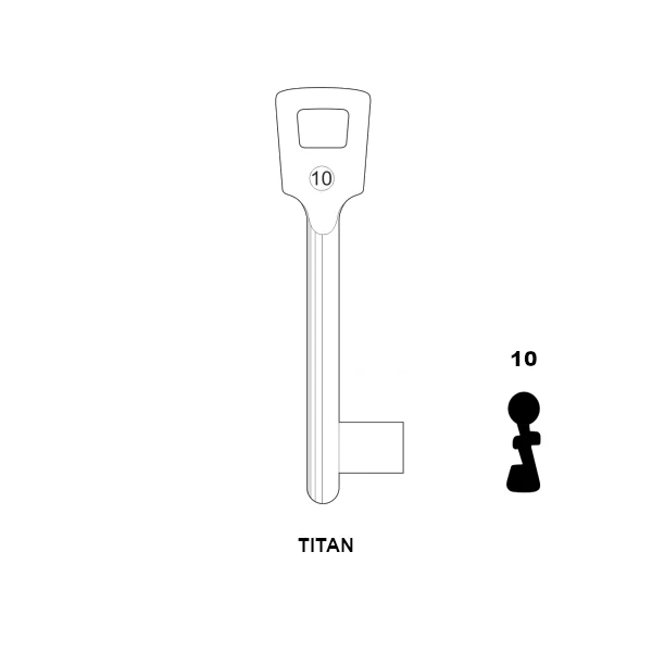 Kép 1/2 - KK TITÁN SZÁMOZOTT ÚJ 10