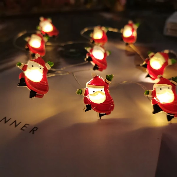 Kép 1/7 - Karácsonyi LED füzér