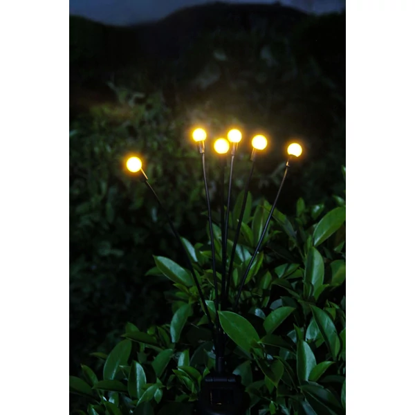 Kép 2/3 - LED Szolár Napelemes Leszúrható Lámpa GS018