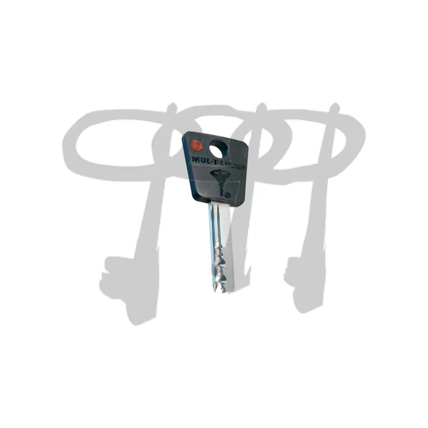 Kép 2/3 - MUL-T-LOCK 7x7 félbetét, 30/10