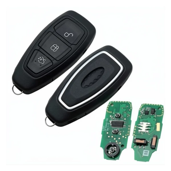Kép 2/2 - FORD 3 GOMBOS  C-MAX,KUGA,FOCUS,433MHZ ID49 KEYLESS GO Utángyártott