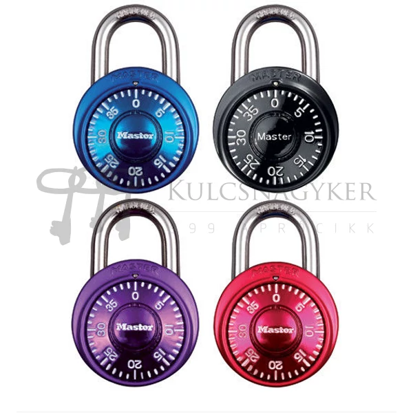 Kép 1/2 - LAKAT MASTERLOCK 1533 SZÁMKOMBINÁCIÓS 38MM