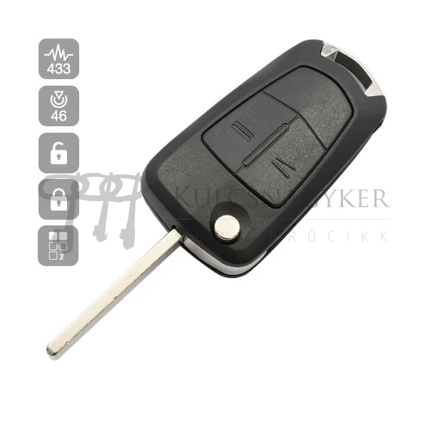 Kép 1/2 - OPEL TÁV ASTRA H 2004-től komplett HU100AR02 (Silca)