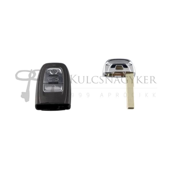 Kép 2/2 - AUDI 3 gombos A4  smart kulcsház