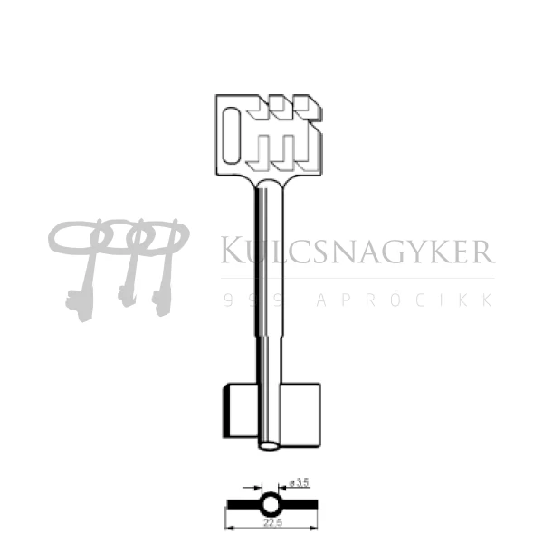 Kép 1/2 - MAUER 88827/0001 90mm 16,3/3,6