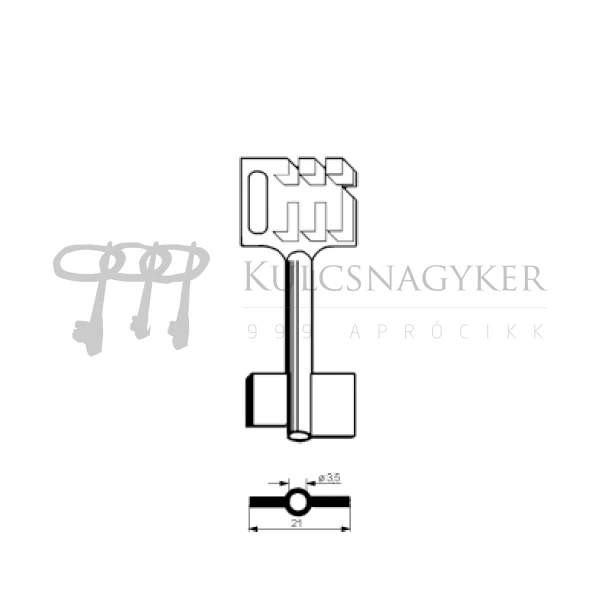 Kép 1/2 - MAUER 88844/0001 65mm 14,6/3,6  L:88845/0002
