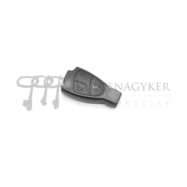 Kép 1/3 - MERCEDES 3 gombos távirányítóház SMART KEY FEKETE BEDUGÓS