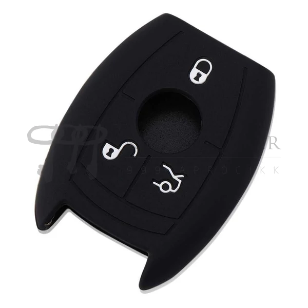 Kép 1/3 - SZILIKON TOK MERCEDES 3 gombos BGA