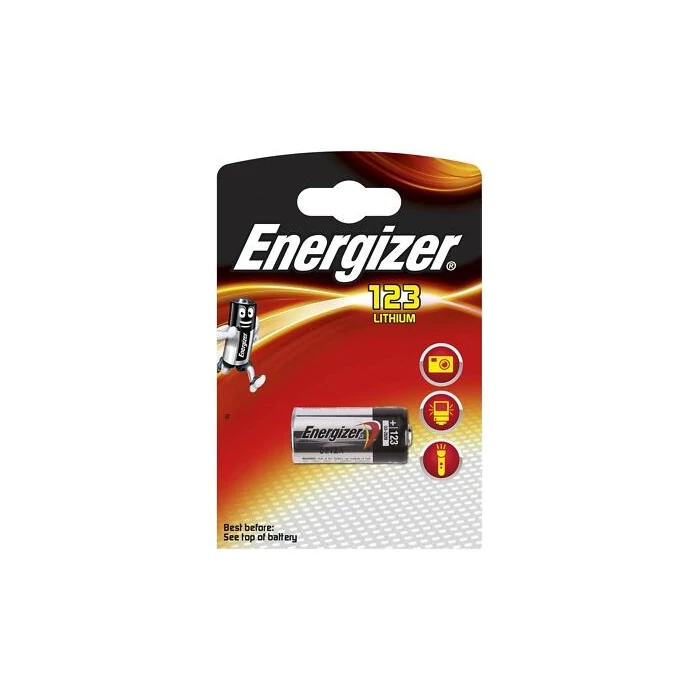 ELEM CR123 3V LITHIUM ENERGIZER