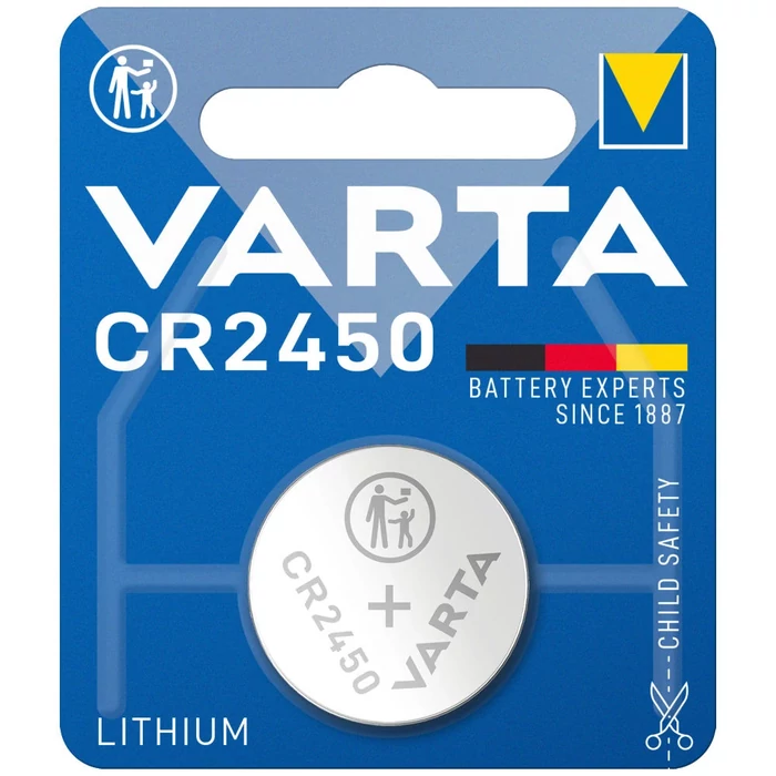 ELEM CR2450 3V LITHIUM VARTA