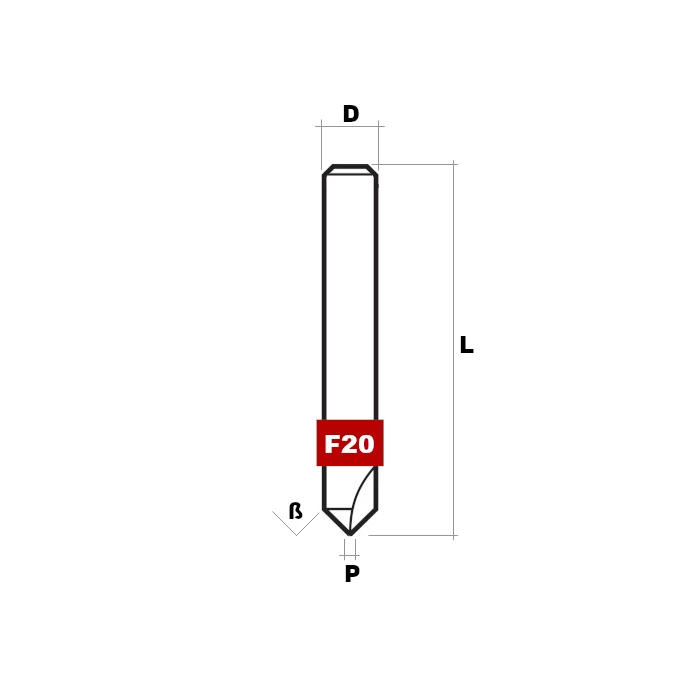 Marószár F20 (Silca D740419ZB)