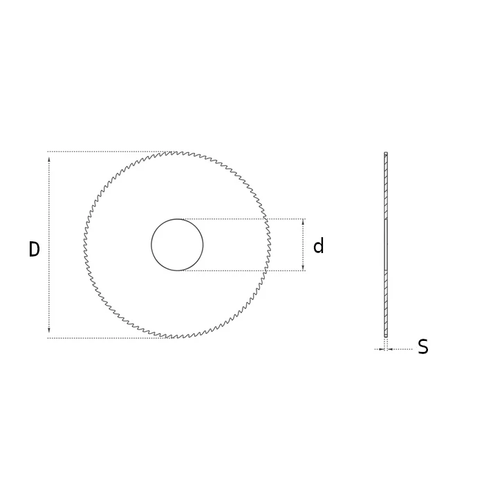 Marótárcsa 80x1x22 SG3W Carbide
