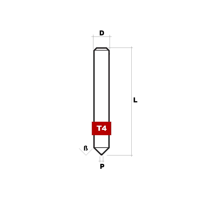 Tapogató T4 (Silca D401076RA)