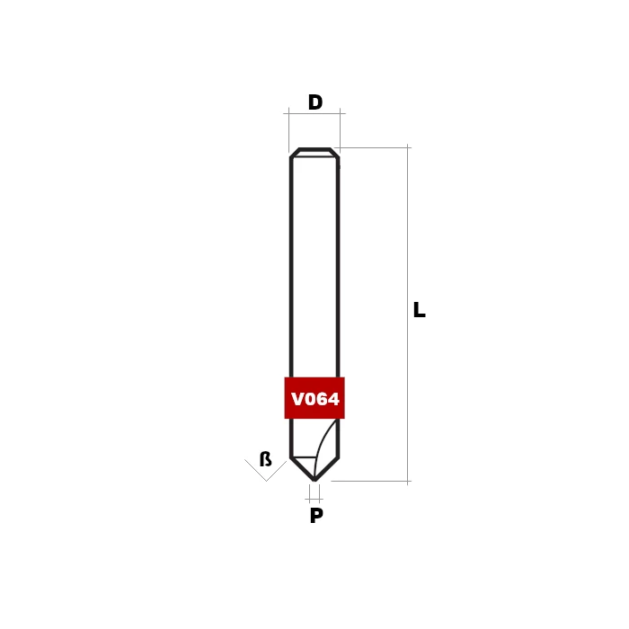 V064 marószár (Keyline)