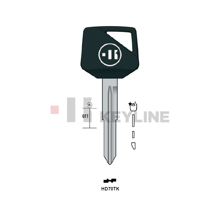 HON70TE (HD70TK Keyline)