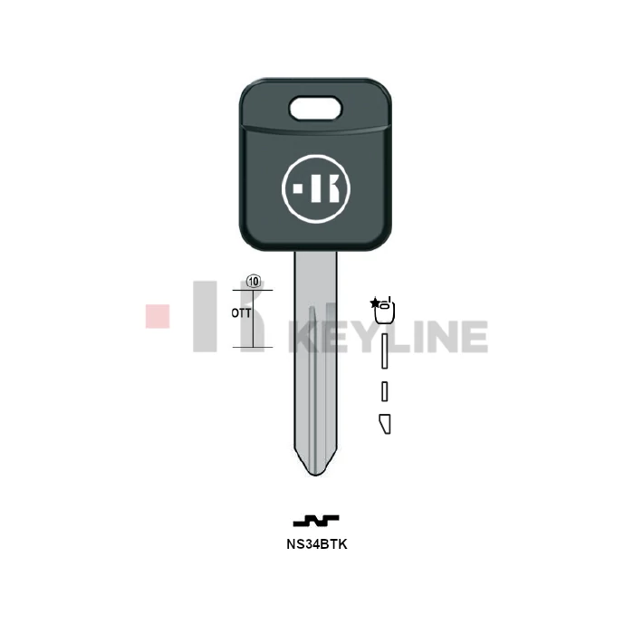 NSN14TE (NS34BTK Keyline)