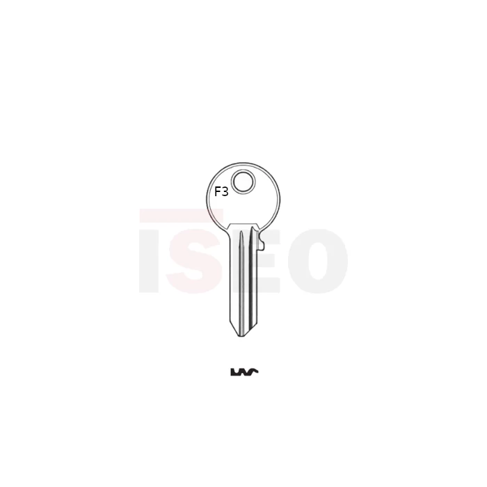 ISEO F3 nyerskulcs