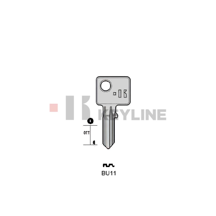 BUR62 (BU11 Keyline)