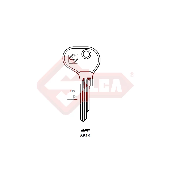 AK1R (Silca)