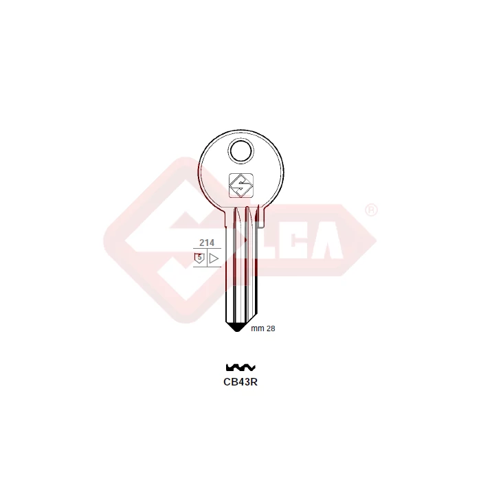 CB43R (Silca)