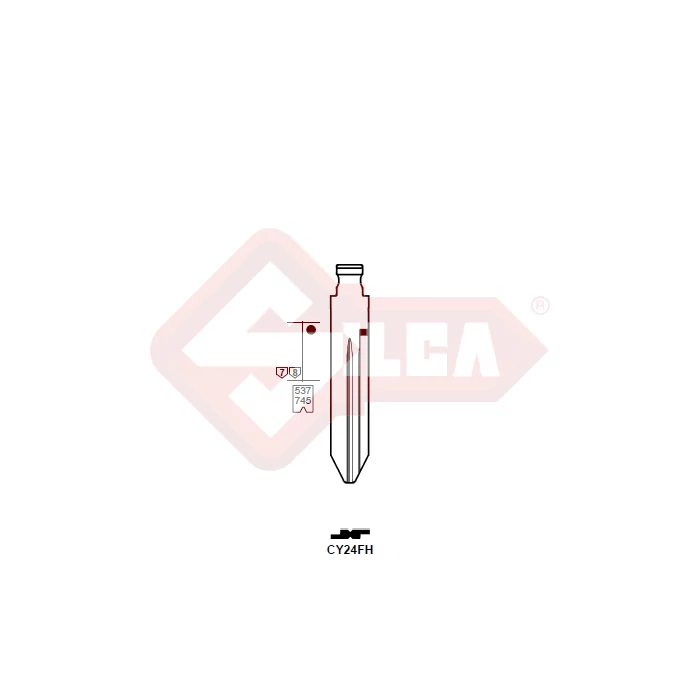 CY24FH (Silca) penge